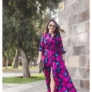 Banana Republic Floral Maxi Dress